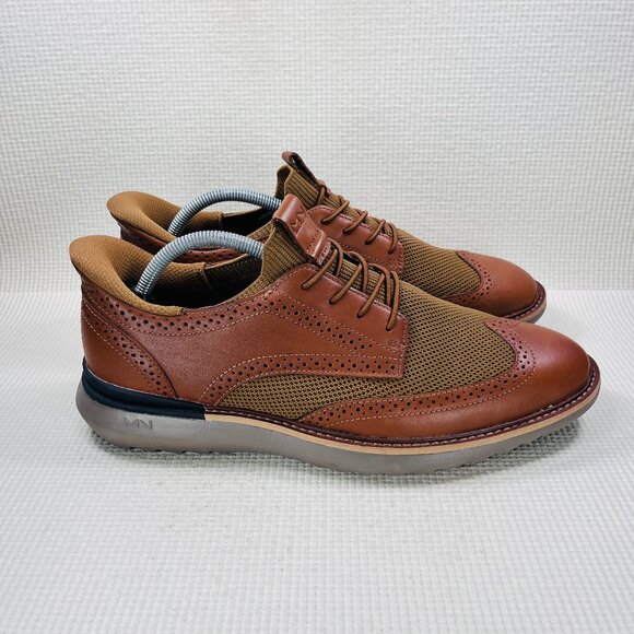 Skechers x Mark Nason Mako Hartley Sneaker Mens Size 10 Brown Casual Slip Ins - Picture 1 of 11